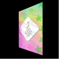 Glitter & Ghouls Christmas Tree, Baubles, Decorations Stencil - GG861