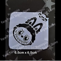 Glitter & Ghouls Labu bu Mini Stencil - GG863