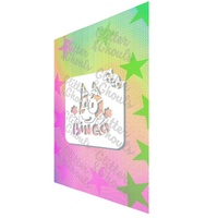 Glitter & Ghouls Bingo Dog Mini Stencil - GG888