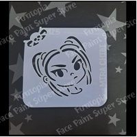 Glitter & Ghouls KPOP Rumi Chibi Mini Stencil - GG926