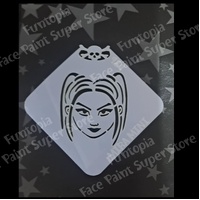 Glitter & Ghouls KPOP Mira Mini Stencil - GG929
