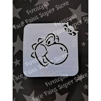 Glitter & Ghouls Yoshie Dragon Gaming Mini Stencil - GG946