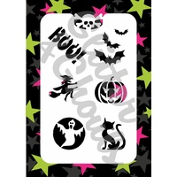 Glitter & Ghouls Halloween Basics Stencil GG95
