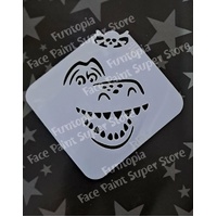 Glitter & Ghouls Rexx TS Dinosaur Mini Stencil - GG966