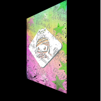Glitter & Ghouls Mummy Chibi Stencil - GG985