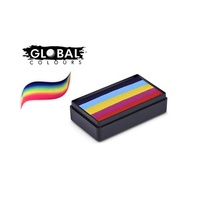 Global Colours 30g Fun Stroke - Leanne's Rainbow