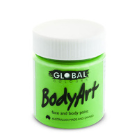 Global Colours 45g Neon Green Liquid Face and Body Paint