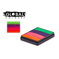 Global Colours 50g Rainbow Cake - Kathmandu 