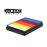 Global Colours 50g Rainbow Cake - Maui