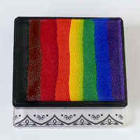 Global Colours 50g Rainbow Cake - Pride Flag Magnetic Container