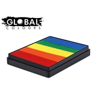 Global Colours 50g Rainbow Cake - Tibet