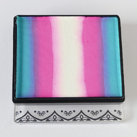 Global Colours 50g Rainbow Cake - Trans Flag Magnetic Container