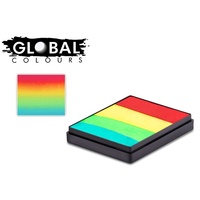 Global Colours 50g Rainbow Cake -  Vegas