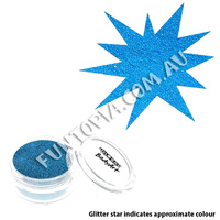 Global Colours Neon Blue Cosmetic Glitter