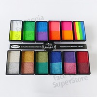 All You Need Bright & Shiny Palette - 15g x 12 pack x 22 Colours plus One Stroke