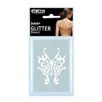 Global Glitter Tattoo Stencil - GS45