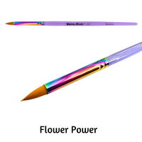 Squishy Doodle x GTX Professional Brush - Round Flora Petal Brush "Flower Power"