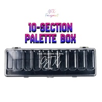 GTX Face Paint Empty Palette Box - 10 Section including containers