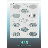 Half Ass Stencil - HAS 5009 - Mixer