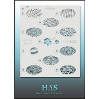Half Ass Stencil - HAS 5010 - Alive