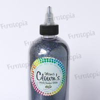 Mama Clown Cosmetic Glitter - Black Rainbow - 15ml Puffer Bottle