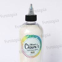 Mama Clown Cosmetic Glitter - White Glitter Dust - 60ml Puffer Bottle