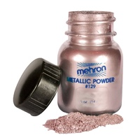 Mehron Gold Metallic Powder with Mixing Liquid