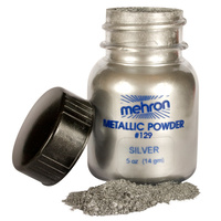 Mehron Metallic Silver Powder
