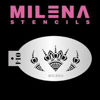 Milena Stencil - Henna Beauty - 014