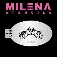 Milena Stencil - Cirque Crown - 015