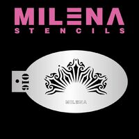 Milena Stencil - Princess Crown - 016