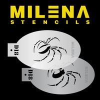Milena Stencil - Spider Stencil Set - D18