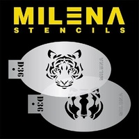 Milena Stencil – Tiger Stencil Set – D36