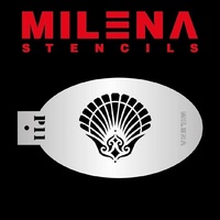 Milena Stencil - Tribal Seashell - P11