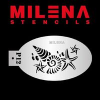 Milena Stencil - Seashells - P12