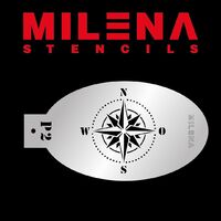 Milena Stencil - Compass - P2