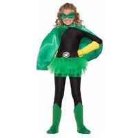 Be Your Own Hero Child Sized Cape - Green - Costume Dress Up
