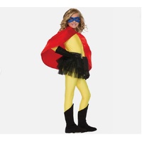Be Your Own Hero Child Sized Cape - Red - Costume Dress Up