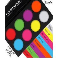 Paradise Makeup AQ - 8 Colour Palette - Neon UV