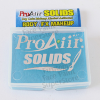 ProAiir Solid Singles - Electric Blue - Water Resistant Brush on Make Up singles - 14 grams