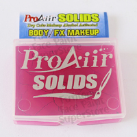 ProAiir Solid Singles - Neon Pink - Water Resistant Brush on Make Up singles - 14 grams