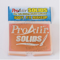ProAiir Solid Singles - Orange - Water Resistant Brush on Make Up singles - 14 grams