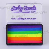 Arty Brush Rainbow Cake 28g - Neon Burst  by Silly Farm