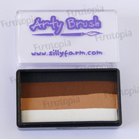 Arty Brush Rainbow Cake 28g - Teddy Bear by Silly Farm