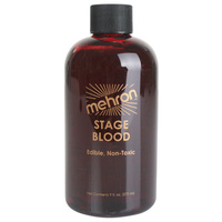 Mehron Stage Blood 266ml - Bright Arterial, Edible