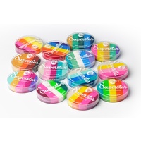 Superstar 45g Rainbow/Split Cake - Baker's Dozen (13) - Dream Colours Collection