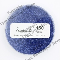 Superstar Cosmetic Glitter – Dark Blue - 20g No. 150
