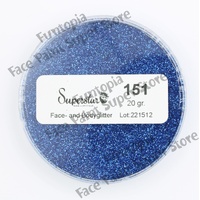 Superstar Cosmetic Glitter – Blue - 20g No. 151