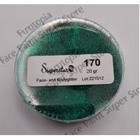 Superstar Cosmetic Glitter – Green Aquamarine - 20g No. 170