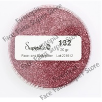 Superstar Cosmetic Glitter – Fine Pink Shell - 20g No. 132